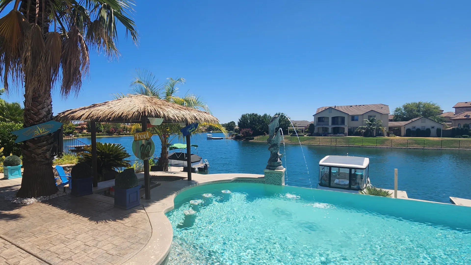 palapa shade structure hut near pool hero sacramento ca