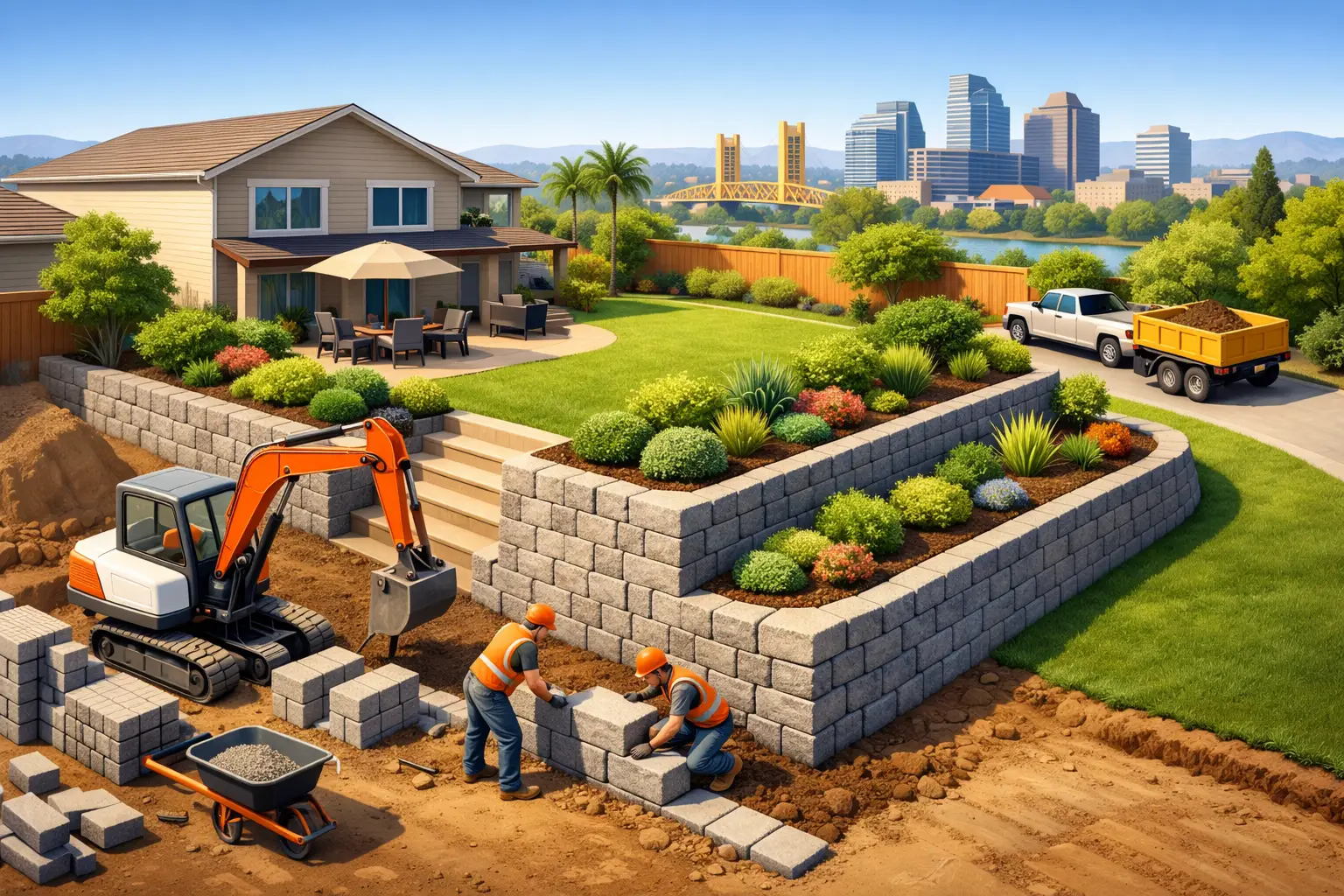 Retaining Wall Contractor Sacramento Homeowners Trust